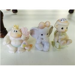 3 Smaller Precious Moments Figurines