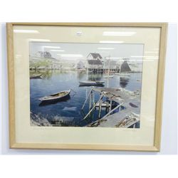 Canadian Pacific "Peggy's Cove" Framed Photo