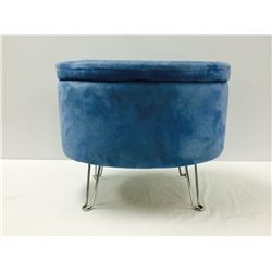 Lift Top Foot Stool With Folding Legs