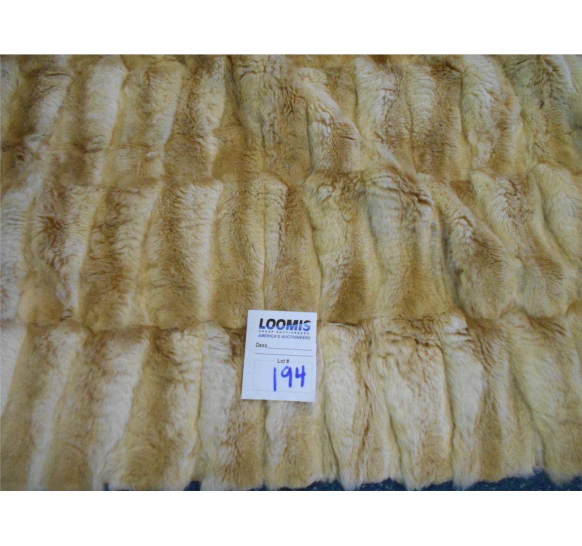 IMPORTED VICUNA BLANKET RARE 1948