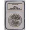 Image 1 : 1993 SILVER EAGLE NGC MS69