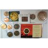 Image 1 : COMMEMORATIVE COIN LOT, OVER 12 UNIQUE PIECES, ELVIS, NIXON, LION KING
