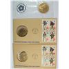 Image 1 : 3 - 1975 BICENTENNIAL FIRST DAY COVERS, 1-NO ENVELOPE, PAUL REVERE COMMEMORATIVE