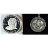 Image 1 : 1974 AMERICAN REVOLUTION JOHN ADAMS BICENTENNIAL COIN & 1976 STERLING MEDAL