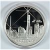 Image 1 : WORLD TRADE CENTER FREEDOM TOWER SILVER RECOVERY DOLLAR COMMEMORATIVE