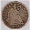 Image 1 : 1875 SEATED HALF DOLLAR G/VG