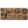 Image 1 : 1861 $3 BANK OF MARION, OH
