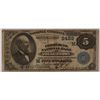 Image 1 : 1882 $5 NATIONAL YOUNGSTOWN, OH #2482