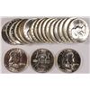 Image 1 : ORIGINAL GEM BU ROLL ( 20 ) 1959-D FRANKLIN HALF DOLLARS