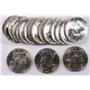 Image 1 : ORIGINAL GEM BU ROLL ( 20 ) 1961-P FRANKLIN HALF DOLLARS
