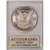 Image 4 : 1880-CC MORGAN SILVER DOLLAR, ACG MS-64  WHITE!
