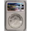Image 4 : 2004 AMERICAN SILVER EAGLE, NGC MS-70, BROWN LABEL