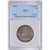 Image 1 : 1858-O SEATED LIBERTY HALF NNC MS-63 TONED