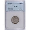 Image 1 : 1872-H CANADA QUARTER NNC XF-40