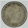 Image 1 : 1912-S BARBER HALF DOLLAR VF-25
