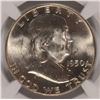 Image 2 : 1950 FRANKLIN HALF DOLLAR NGC MS-64 FBL