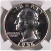 Image 2 : 1956 WASHINGTON QUARTER, NGC PROOF-68