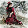 Image 1 : Chinese Lady Painting Chen Jing Ming b1941