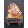 Image 2 : Chinese Shoushan Stone Carved Boulder of Landscape