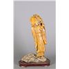 Image 2 : Shoushan Stone Openwork Carved Old Man Figure