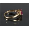 Image 2 : Chinese Ruby Ring with 10KT Gold