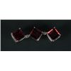 Image 2 : Sterling Silver Ruby Pendant w/ Certificate