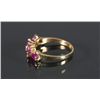 Image 2 : Custom Set 14KT. Yellow Gold Ruby Ring Certified