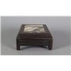 Image 2 : Tsunzhi Wood Carved Stand Inset Hardstone