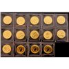 Image 1 : BULLION: [14] 2008 $5 1/10 oz. Canadian Gold Maple Leaf 9999 fine gold.