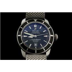 WATCH:  [1]  Stainless steel gents Breitling Aeromarine Superocean Heritage 46 Chronometer Automatic