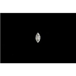 LOOSE DIAMOND: [1] 0.914 carat marquise brilliant cut diamond; 10.90mm x 5.32mm x 2.86mm; Fair cut, 