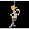 Image 2 : NECKLACE AND PENDANT: [2] George Jetson figural dia, enamel and 10kwg (tested) pendant and 10kwg cha
