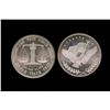 Image 2 : BULLION: [41] Silver Trade Units, .999 fine silver, with Eagle and Flag on obverse; "Formerly Stored