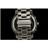 Image 3 : WATCH: [1] Gents stainless steel and dia Freeze watch. Inner bezel set with round CZ's, outer bezel 