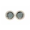 Image 5 : RING: [1] Gents dia and 10kwg ring 22mm wide and channel set with (80) baguette dias and (42) prince
