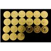Image 1 : COINS: [21] $50 Canadian Maple Leaf gold coins, .9999, 1 Troy oz, 1990.