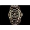 Image 3 : WATCH: [1] Gents 18kwg Rolex Oyster Perpetual Day Date wristwatch, 36mm diameter with diamond dial a