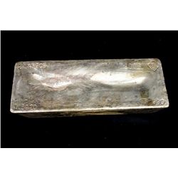BULLION: [1] Johnson Matthey 1030.20 Troy oz, .999 silver bar, 2003.
