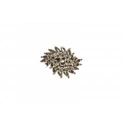 RING:  [1] 14KWG ring mounting (no stones); 6.9 grams.