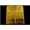 Image 1 : BULLION: [2] One kilogram Johnson Matthey .9999 fine gold bars.