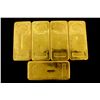 Image 1 : BULLION: [5] One kilogram Johnson Matthey .9999 fine gold bars.