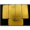 Image 2 : BULLION: [5] One kilogram Johnson Matthey .9999 fine gold bars.