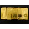 Image 1 : BULLION: [5] One kilogram Johnson Matthey .9999 fine gold bars.