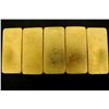 Image 2 : BULLION: [5] One kilogram Johnson Matthey .9999 fine gold bars.
