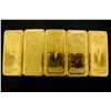 Image 1 : BULLION: [5] One kilogram Johnson Matthey .9999 fine gold bars.
