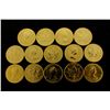 Image 1 : COINS: [14] $50 Canadian Maple Leaf gold coins, .9999, 1 Troy oz, 1983.