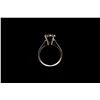 Image 3 : RING:  [1] 14KWG ring set with one pear shape diamond, 12.48 x 5.27 x 4.70mms = approx. 2.84 cts., M