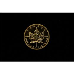 COIN: [1] 2011 Canadian Maple Leaf $50 1 oz gold coin uncirculated 30g.