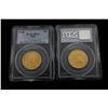 Image 2 : COINS: [15] $25 American Eagle gold coins, 1/2 oz, slabbed and graded PCGS MS69, 2002