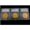 Image 1 : COINS: [3] U.S. $20 gold coins, 1914-S, graded and slabbed PCGS MS63.